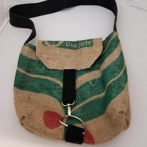 Recycled Coffee Bag Purse